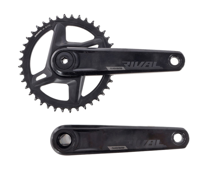 SRAM Rival 1 DUB Wide 1 x 12 Speed Alloy Gravel Bike Crankset 175mm 40T Road AXS