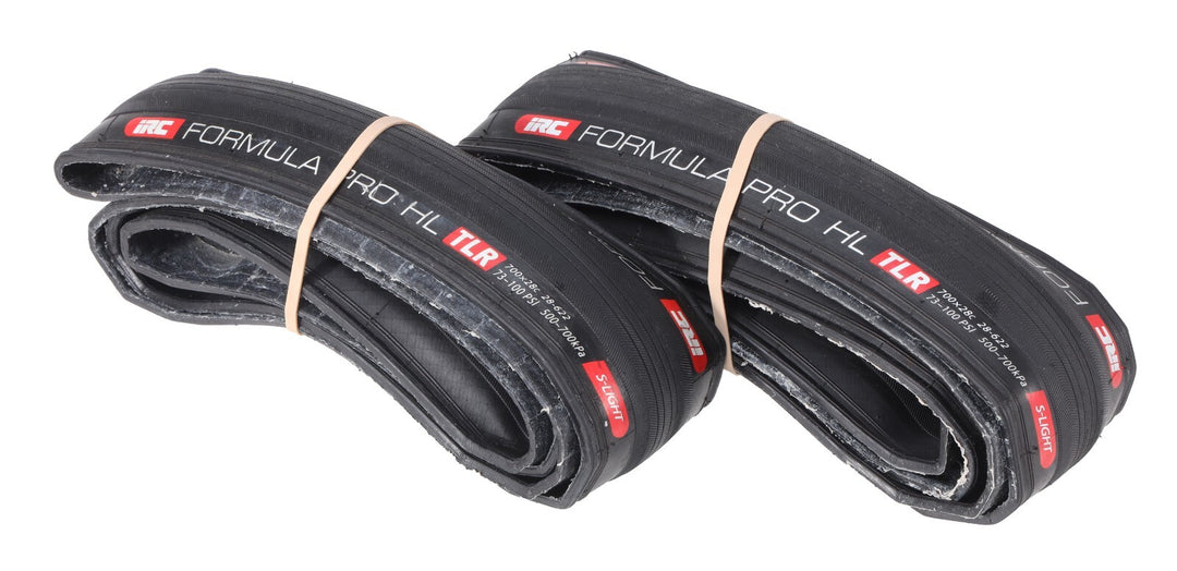 IRC Formula Pro HL TLR S-Slight Tubeless Road Bike Tires 700 x 28c PAIR Cycling
