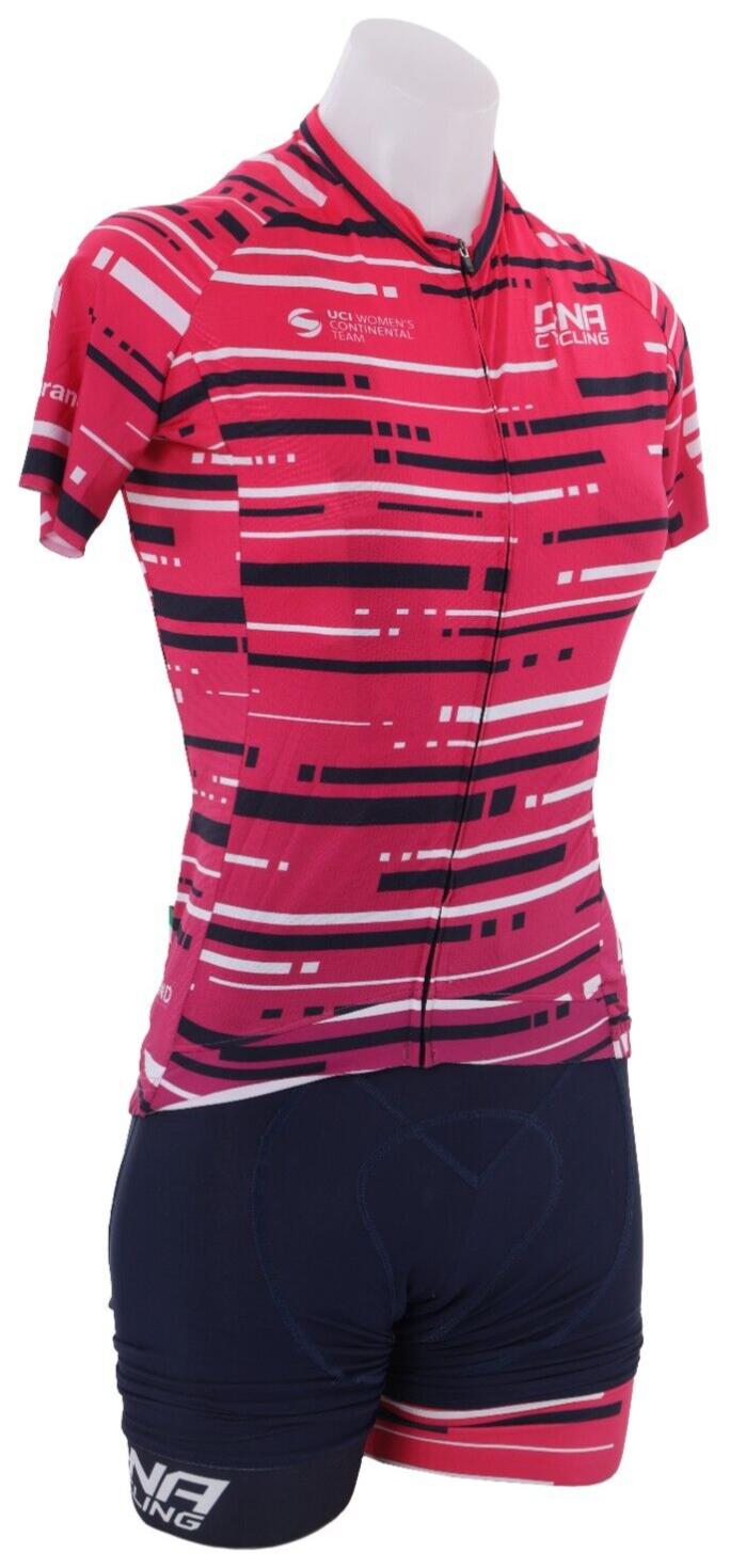 DNA Cycling Women Pro Team Short Sleeve Kit XS/SMALL Pink Road Bike UCI