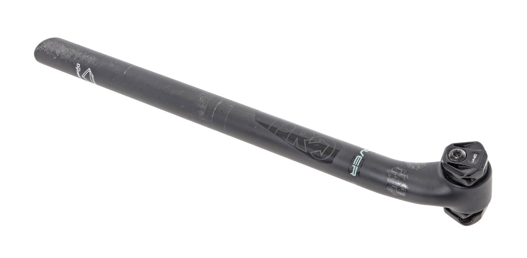 PRO Discover Carbon Seatpost 27.2 x 400mm 20mm SB 7 x 7mm Rail Gravel Bike Road