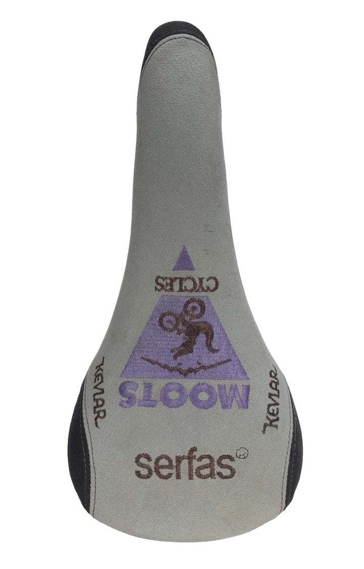 Moots Branded Road Mtn Bike Saddle 126mm 7 x 7mm Ti Rail Vintage Cycling Serfas