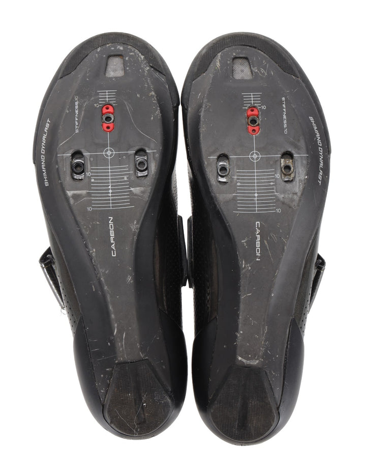 Shimano TR9 Carbon Tri Racing Shoes EU 38 US Men 5-5.5 Brown 3-Bolt SH-TR901