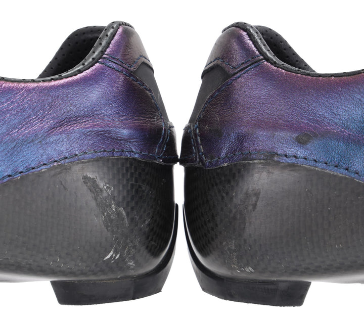 Lake CX403 Carbon Wide Road Bike Shoes EU 45 US Men 11.75 Blue 3 Bolt BOA