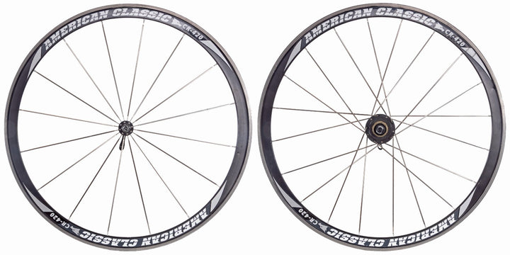 American Classic CR-420 Alloy Clincher 10s Road Wheelset 700c Shimano QR Rim Tri