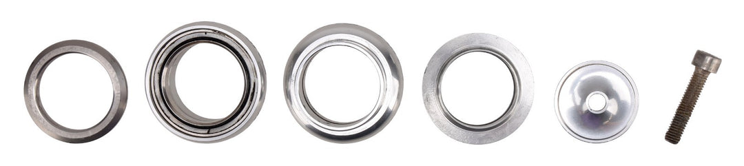 Chris King NoThreadSet External Cup Headset 1 1/8" 34mm SILVER Road Bike MTB