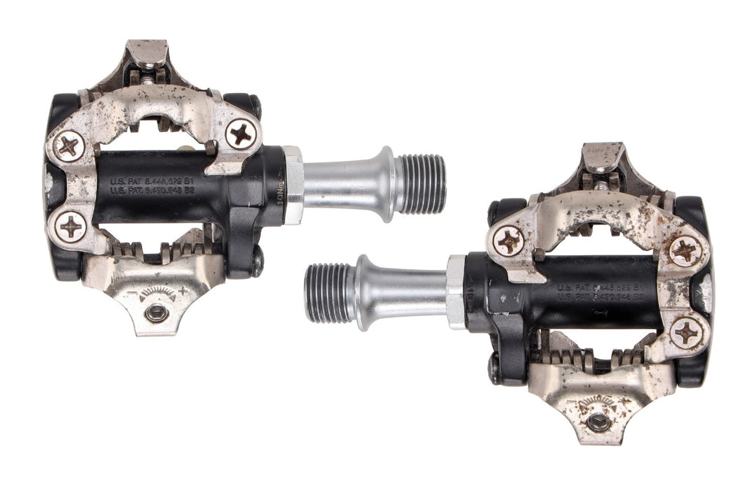 Shimano Deore XT PD-M770 SPD Clipless Mountain Bike Pedals 9/16" w/ Cleats MTB