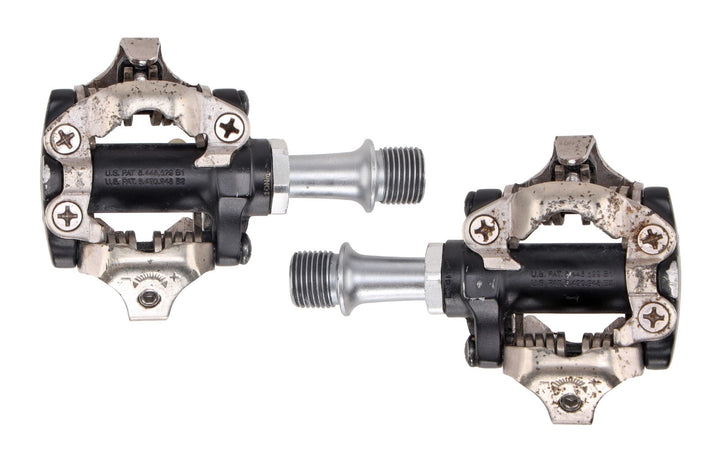 Shimano Deore XT PD-M770 SPD Clipless Mountain Bike Pedals 9/16" w/ Cleats MTB