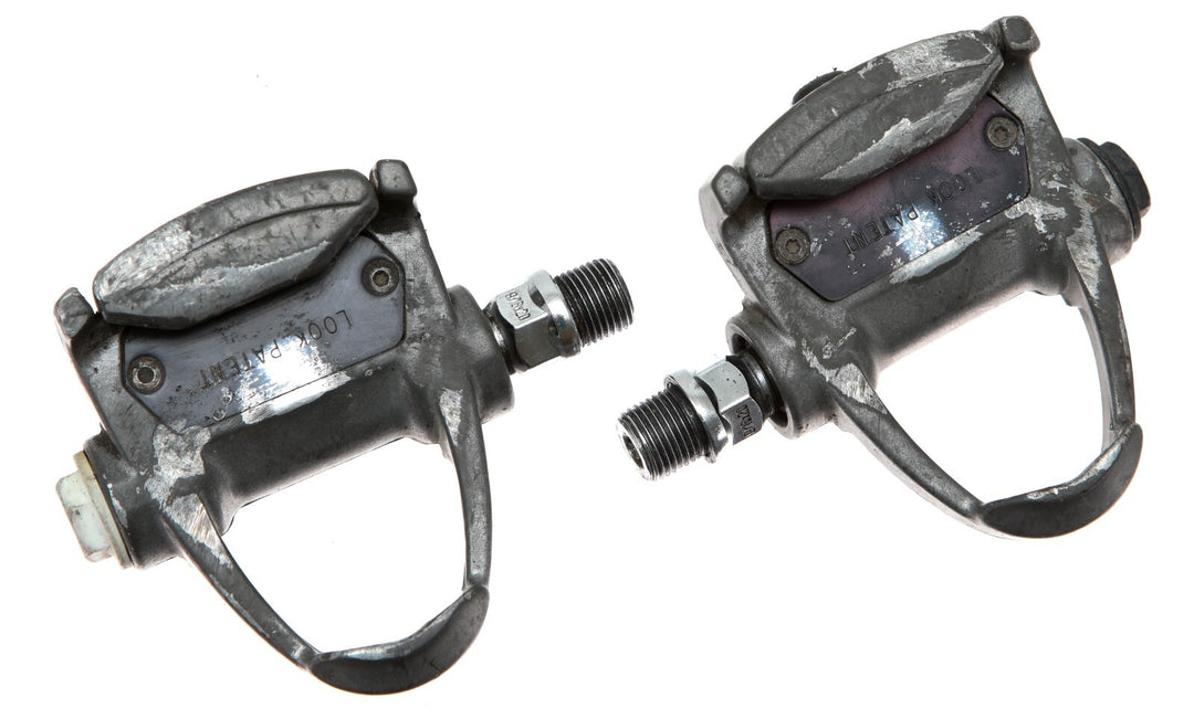 Mavic 645 LS by LOOK Road Bike Clipless Pedals 3-Bolt Triathlon Vintage 9/16"
