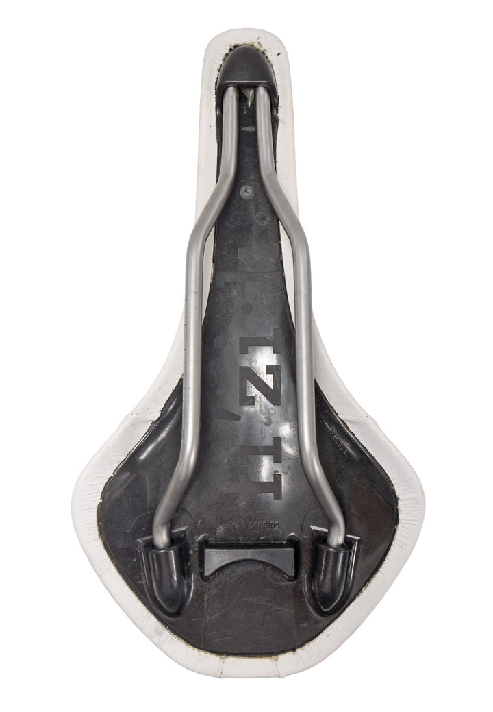 Fizik Antares Carbon Road Bike Saddle 142mm WHITE 7 x 7mm Manganese Rails CX