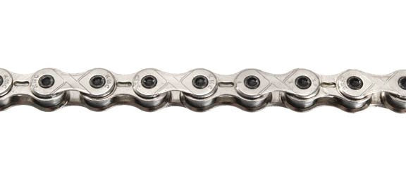 KMC X101 Silver Track Bike 1 Speed Chain 112L 1/2" x 1/8" Single Speed Fixie
