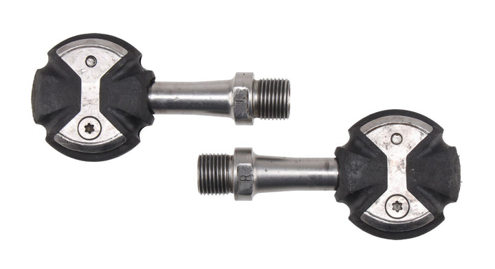 Speedplay Zero Clipless Road Bike Pedals BLACK 53mm Stainless Spindle Triathlon