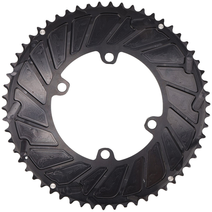 Rotor Round Ring  1x AERO SHIM 11-12s Tri Bike Front Chainring 58T  110mm 4-Bolt
