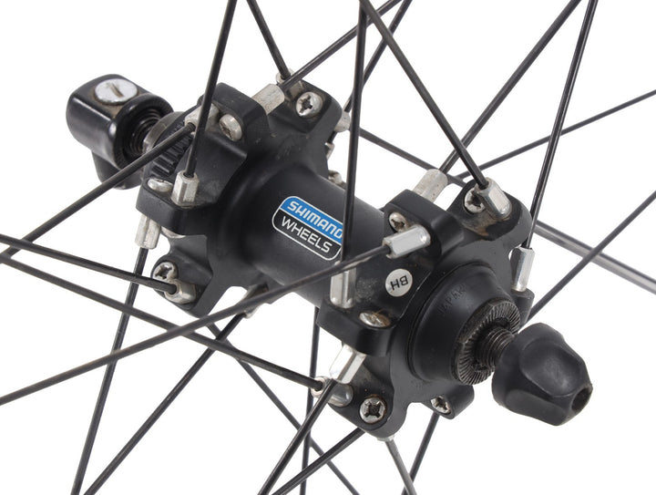 Shimano Deore XT WH-M765 Tubeless CL Disc 26” Alloy Mtn Bike Wheelset 10 Spd QR