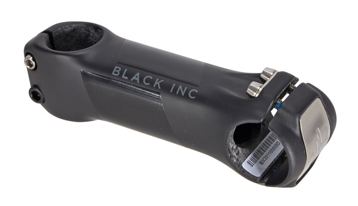 Black Inc Carbon Road Bike Stem 31.8 x 110mm 6º Black Gravel Titanium Hardware