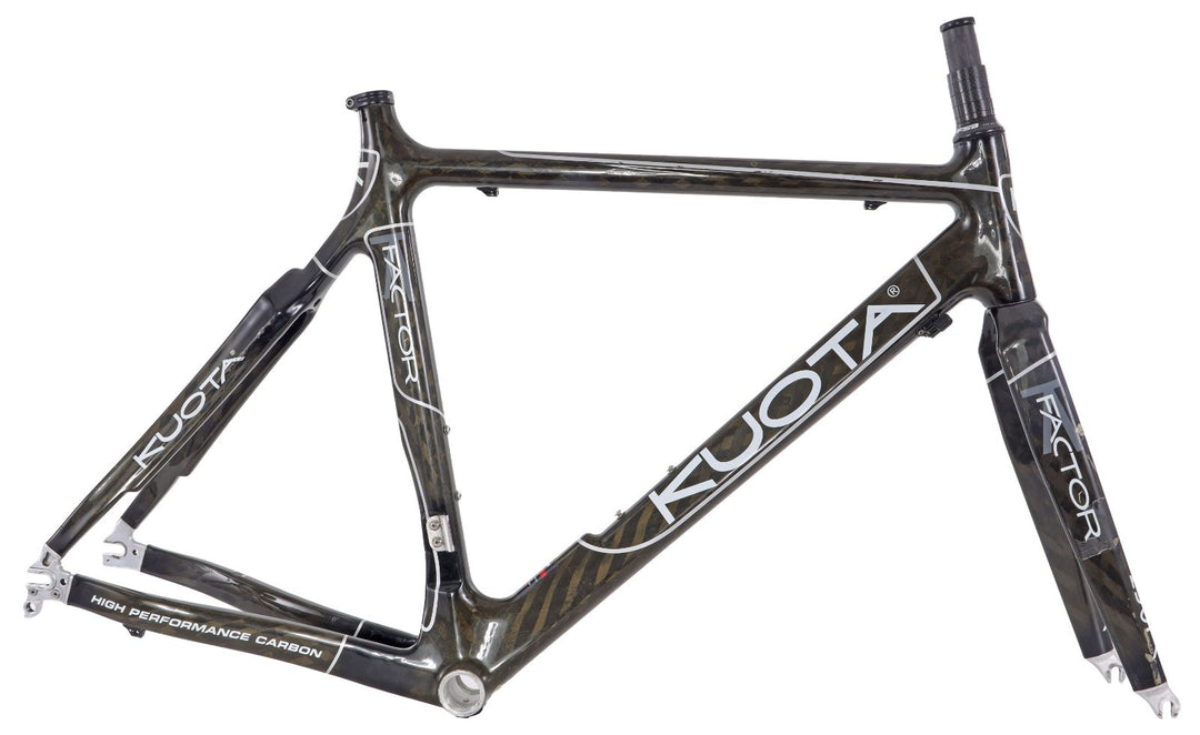 Kuota K-Factor Aero Carbon Road Bike Frameset LARGE 56cm 700c Rim QR 2006