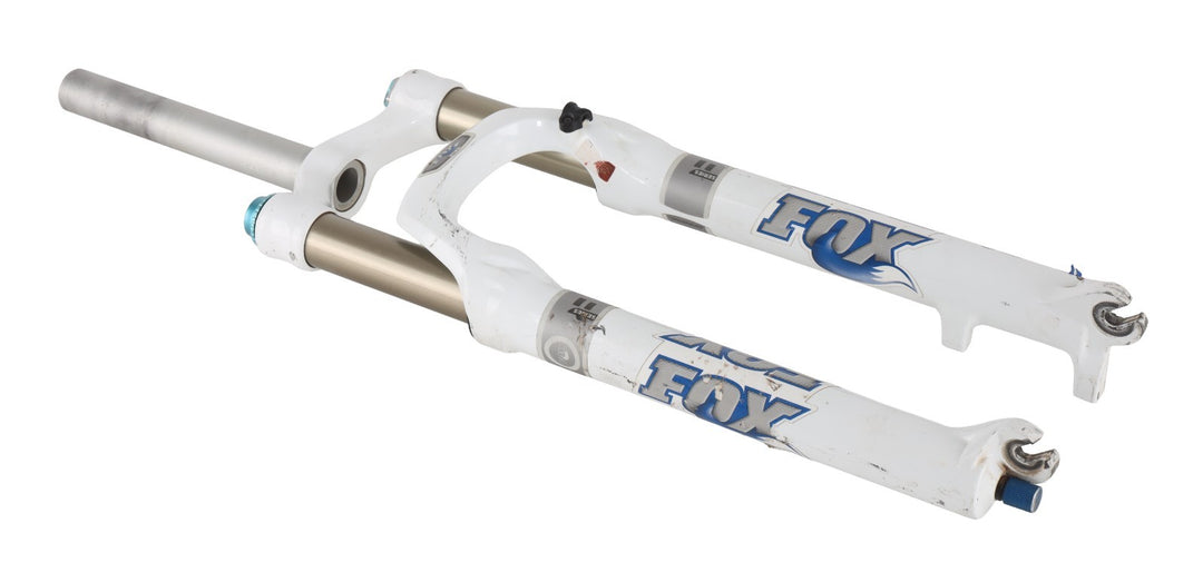 Fox Factory F Series RLC Disc 32 Mtn Bike Fork 26" 100mm Lockout WHITE QR MTB