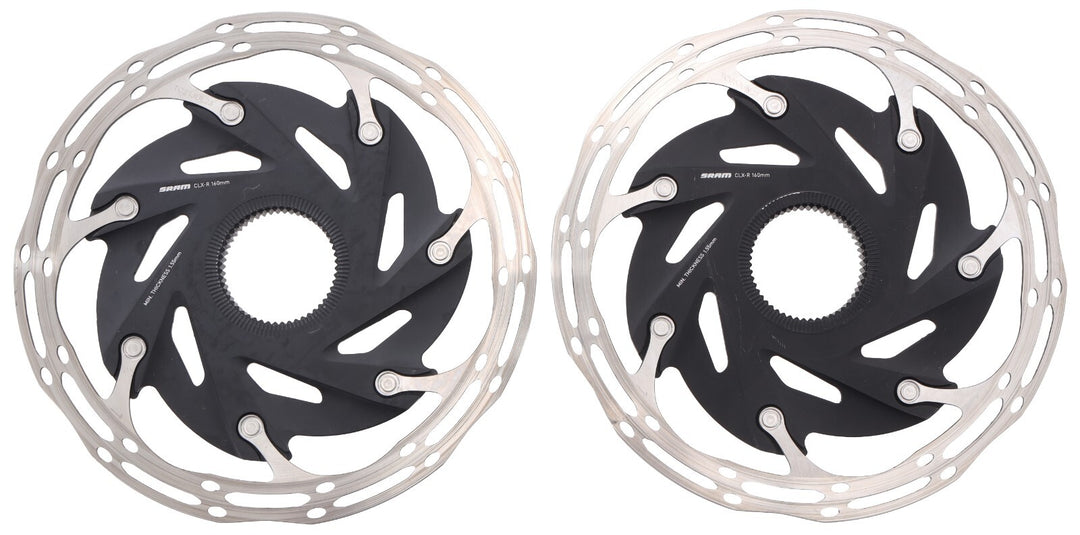 SRAM CenterLine XR Gravel Bike Disc Brake Rotors PAIR 160mm CL Road CLX-R Race