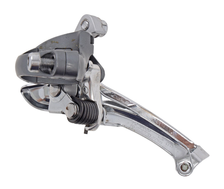 Shimano 600 Ultegra Tricolor FD-6400 2x 7s Front Derailleur Clamp-On 28.6mm