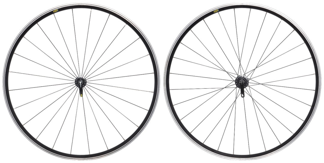 Mavic CXP 22 Alloy Road Bike Clincher Wheelset 700c Shimano 10 Spd QR Rim Brake