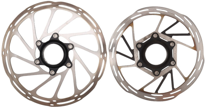 SRAM Centerine / Paceline Bike Disc Brake Rotors 180/160mm PAIR CL Gravel Road