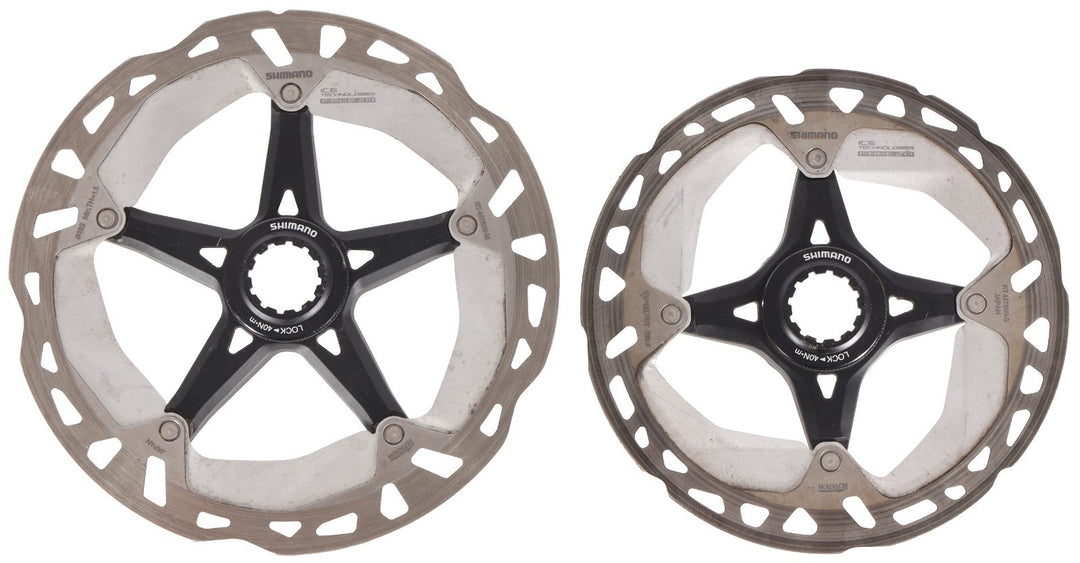 Shimano XT RT-MT800 Mtn Bike Disc Brake Rotors 160/180mm PAIR Center Lock MTB