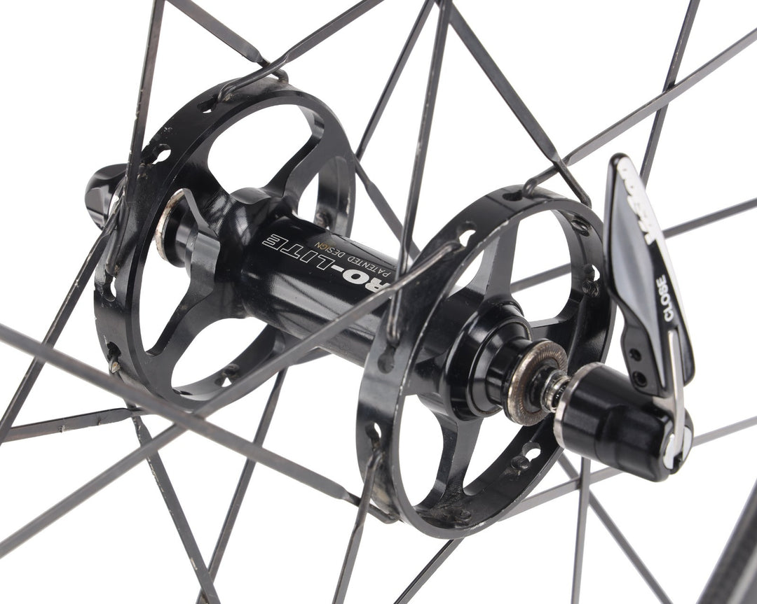 Pro-Lite Vicenza Carbon Tubular Road Bike Wheelset 700c 11 Spd QR Rim w/ Tires