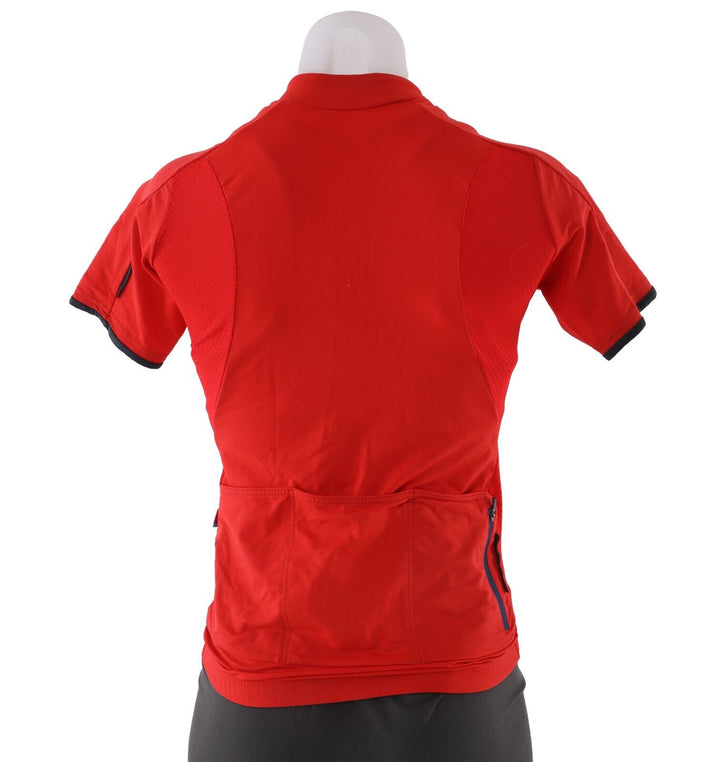 Velocio Women Signature Short Sleeve Cycling Jersey SMALL Red Road Bike Gravel