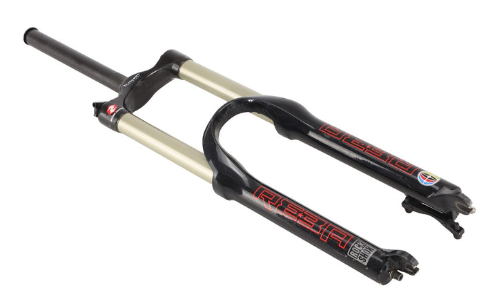 RockShox Reba WC Carbon Mtn Bike 26" Dual Air 1-1/8" Remote QR Disc **FOR PARTS