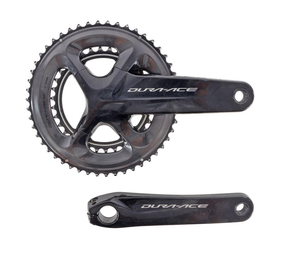 Shimano Dura-Ace FC-R9100 2x 11 Speed Road Bike Crankset 172.5mm 50/34T Tri Race