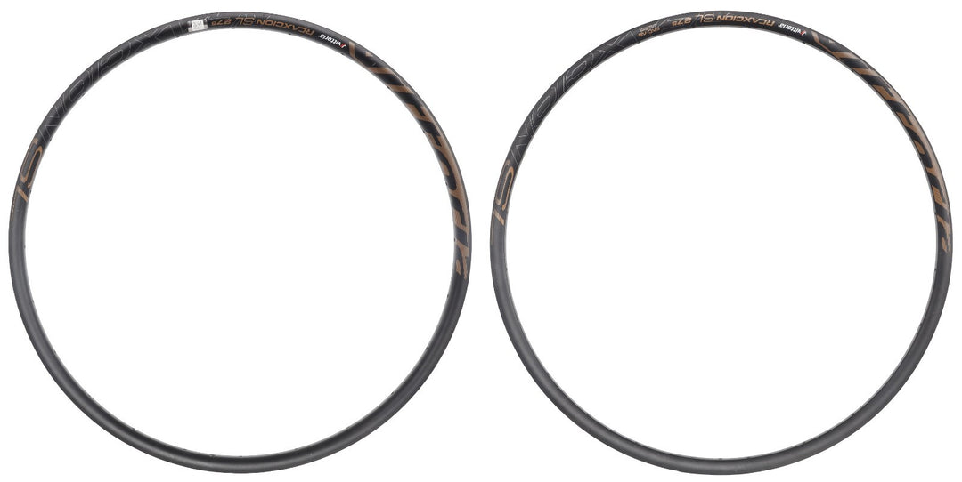 Vittoria Reaxcion SL 27.5" Alloy Tubeless Mtn Bike Rims 24H Disc Brake 1 PAIR XC