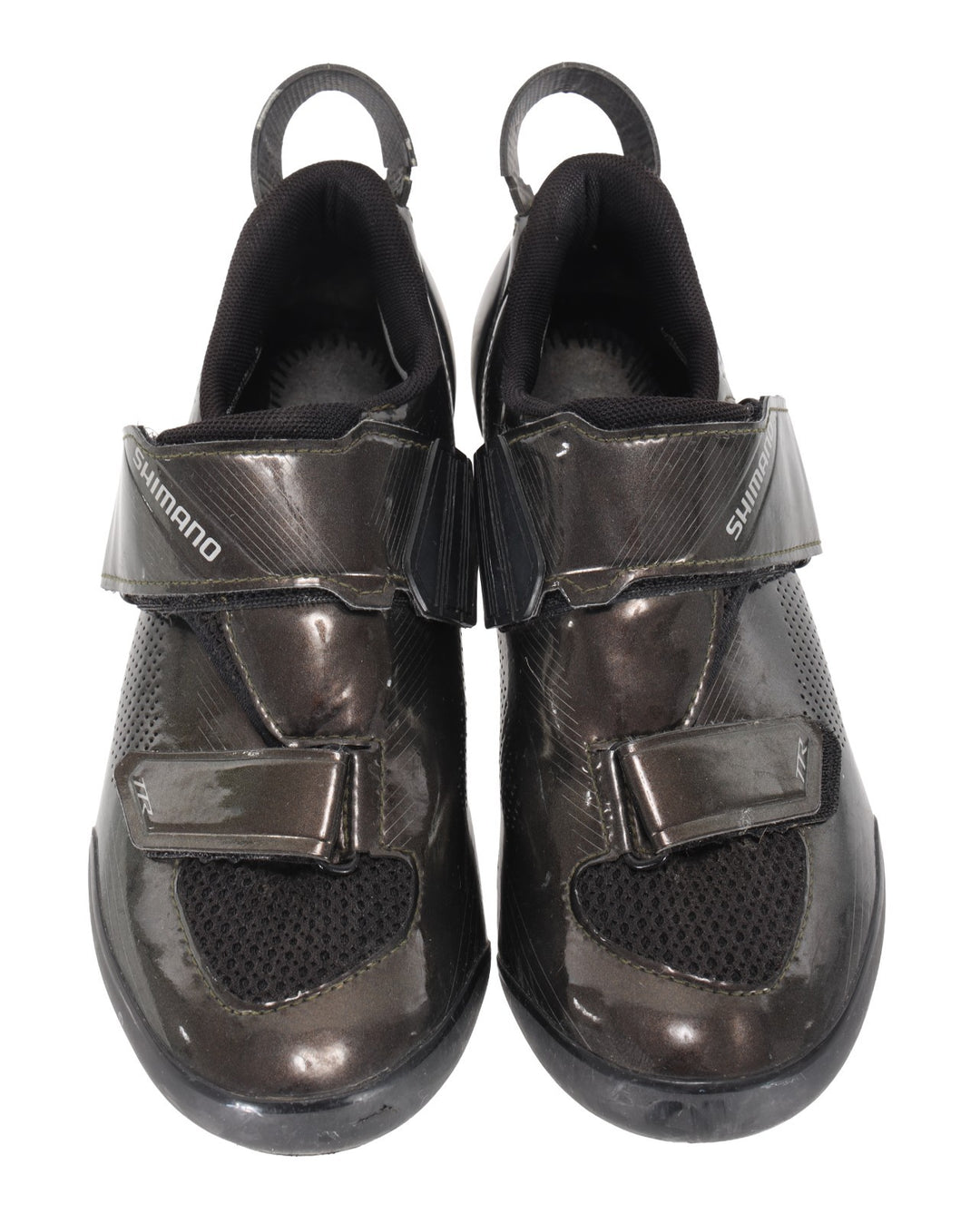 Shimano TR9 Carbon Tri Racing Shoes EU 38 US Men 5-5.5 Brown 3-Bolt SH-TR901