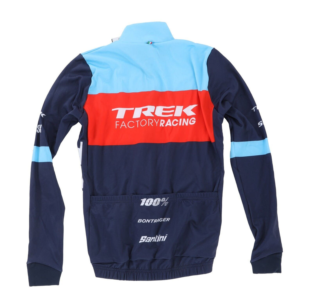 Santini Trek Factory Team Issue Long Sleeve Thermal Jersey + Bib Tights XS Kit