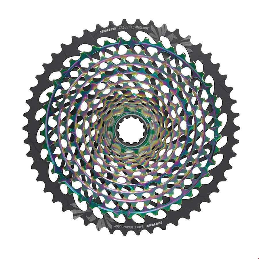 SRAM XX1 Eagle XG-1299 AXS 12s Mountain Bike Cassette 10-50T Rainbow XD 500% MTB