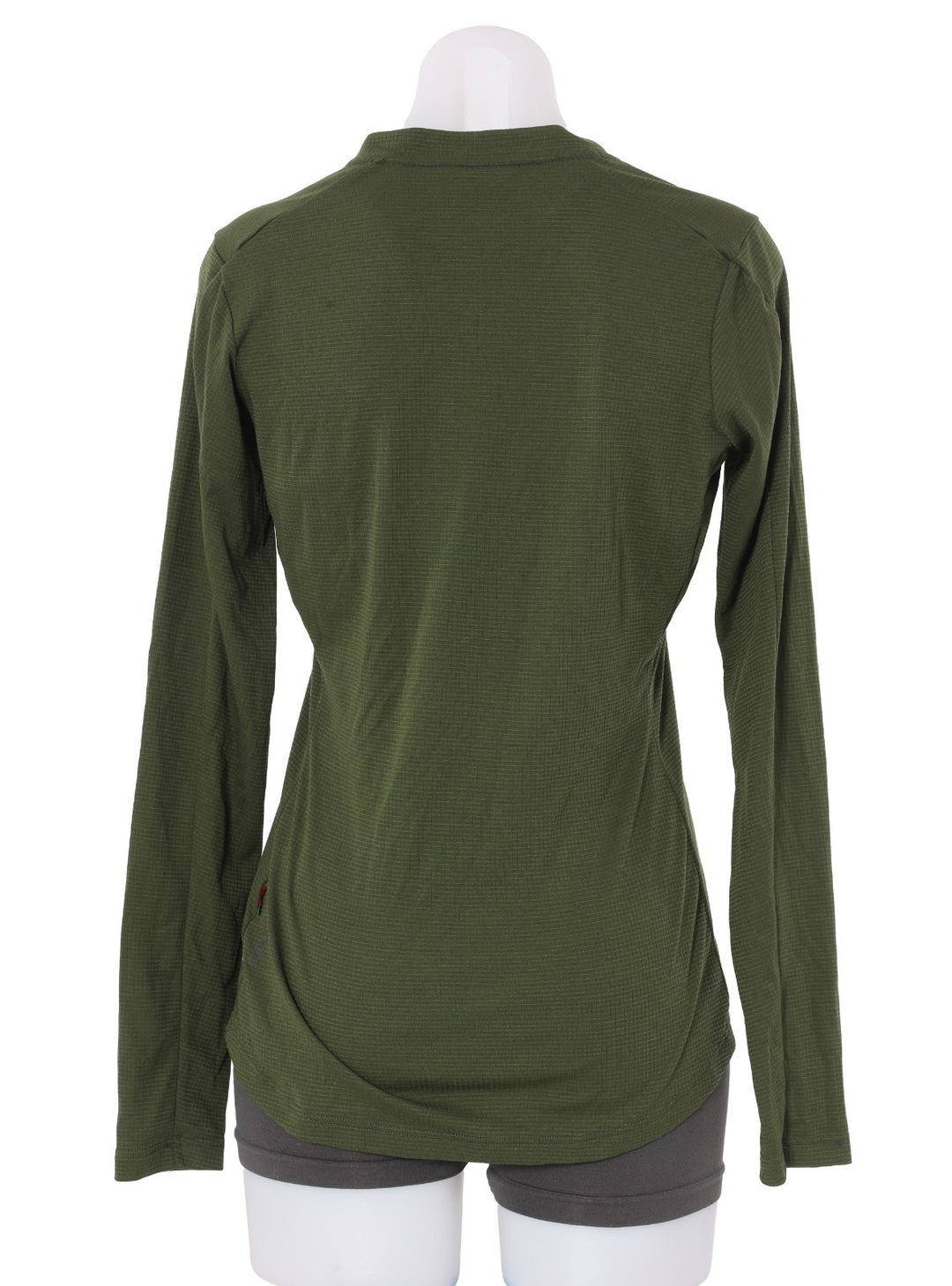 Velocio Delta Long Sleeve Cycling Shirt Women MEDIUM Green Mountain Bike Trail