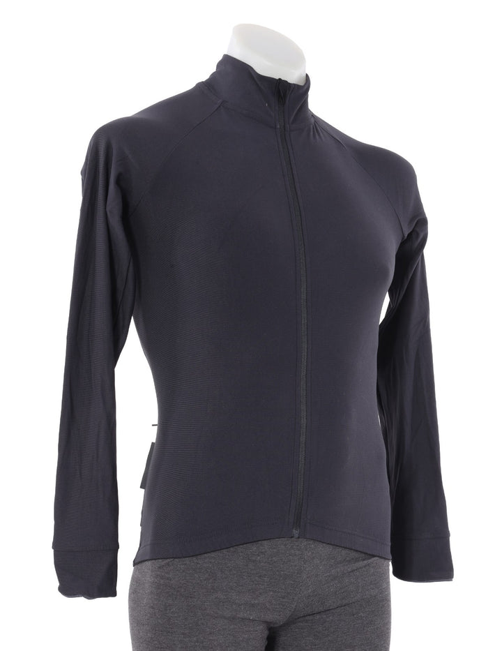 Velocio ONE Long Sleeve Men Zip Cycling Jersey Gray MEDIUM Road Bike Cycling