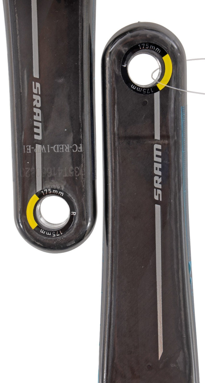SRAM Red E1 AXS 1x 12/13 Sp Carbon Power Meter Crankset 175mm 42T DUB Wide Quarq