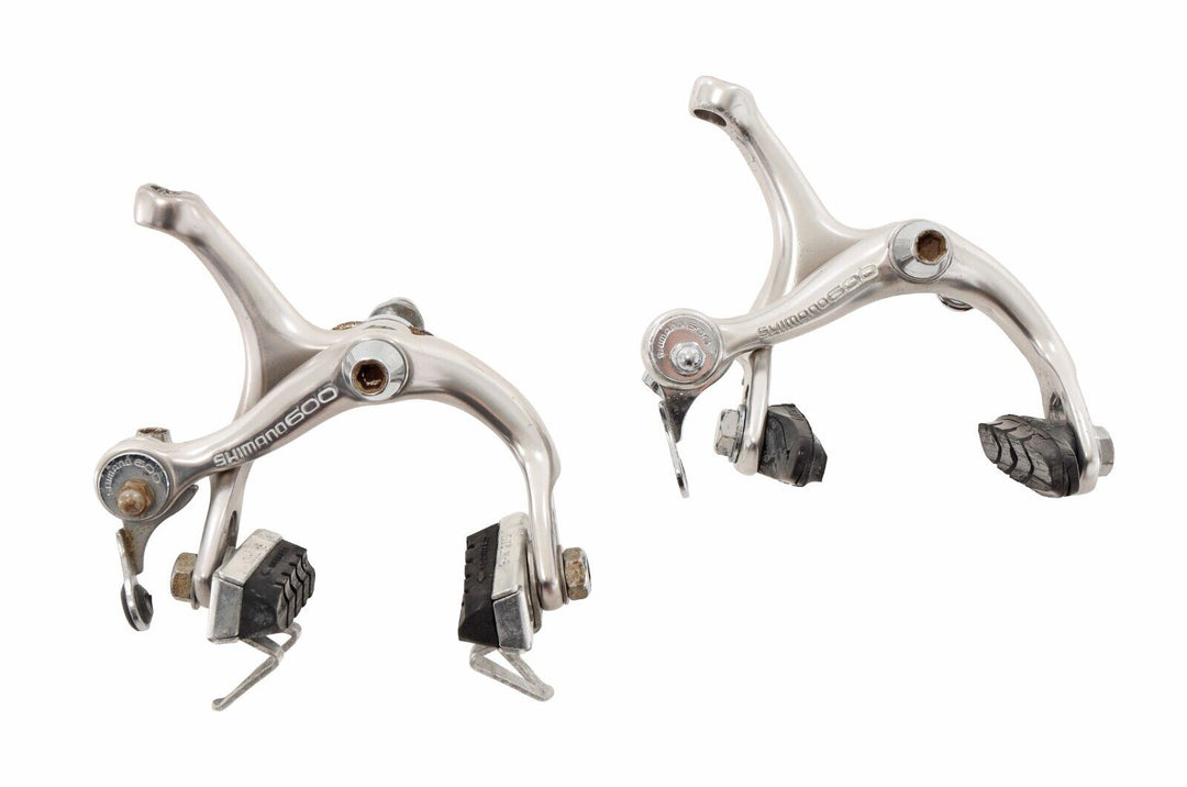 Shimano 600EX BR-6207 Road Bike Brake Caliper Set F/R Short Reach Vintage