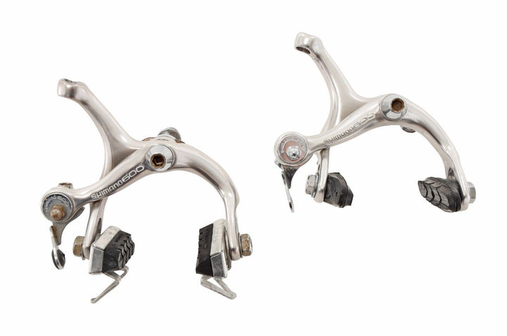 Shimano 600EX BR-6207 Road Bike Brake Caliper Set F/R Short Reach Vintage