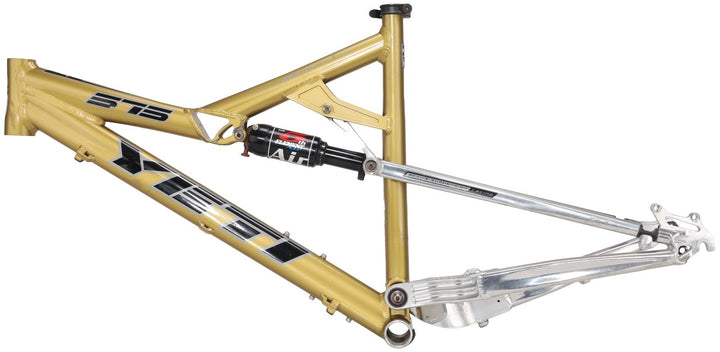 Yeti 575 AS-R Long Travel 26" Alloy Mountain Bike Frameset MEDIUM Gold 5th 2005