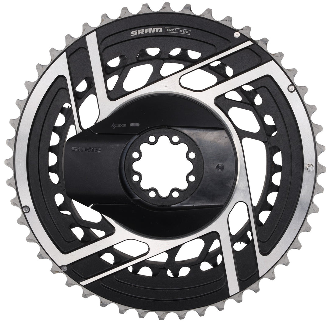 SRAM Red AXS E1 2 x 12 Speed Road Bike Power Meter Chainring Kit 48/35T 8Bolt DM
