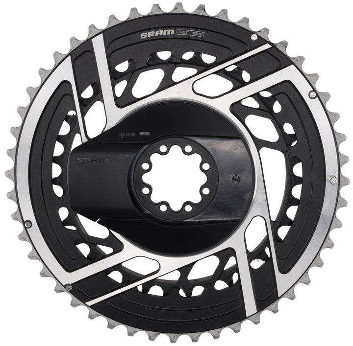SRAM Red AXS E1 2 x 12 Speed Road Bike Power Meter Chainring Kit 48/35T 8Bolt DM
