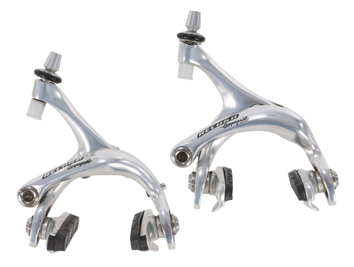 Campagnolo Record Dual Pivot Road Bike Rim Brake Calipers SET Titanium F + R
