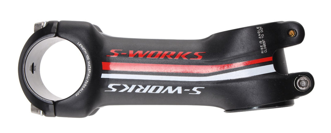 Specialized S-Works Pro-Set Alloy Carbon 31.8x 100mm Road Bike Stem Adjustable