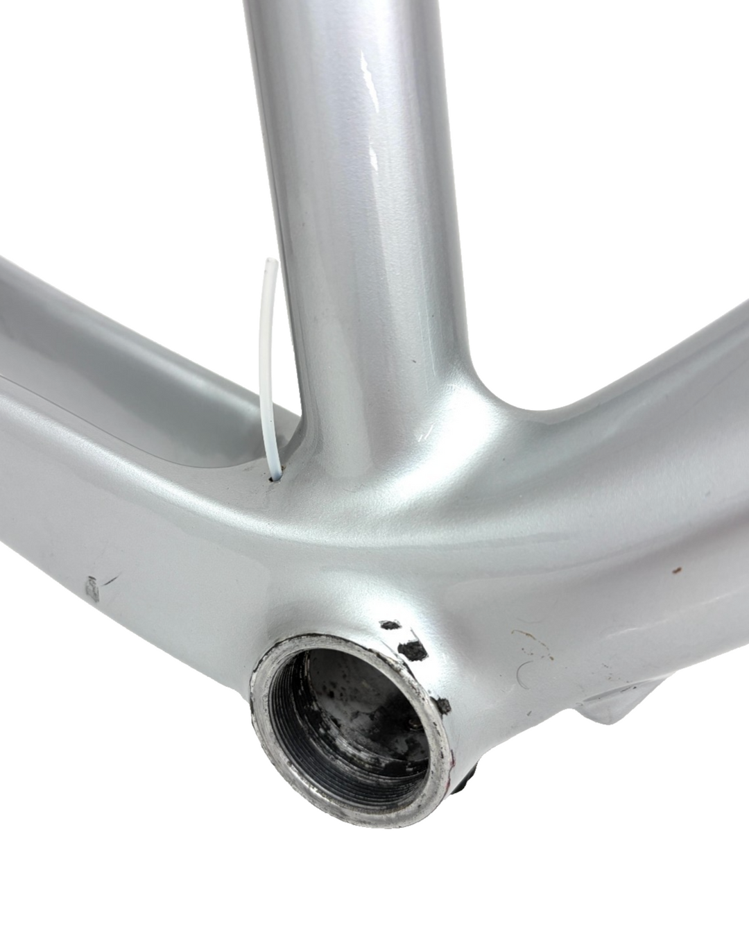 De Rosa King 3 Carbon Road Bike Frameset XXL 73cm Silver Rim Brake QR K1HM 2010