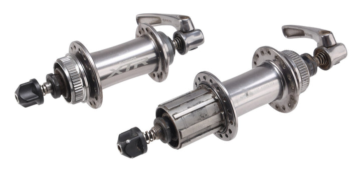 Shimano XTR M965 9 Speed Mountain Bike Hub Set 32H F + R QR CL Disc 100/135mm