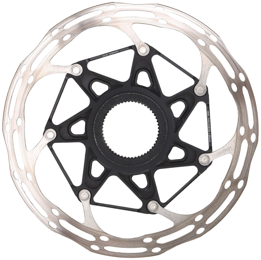 SRAM CLX Centerline X Gravel Bike Center Lock Disc Brake Rotor 160mm Road