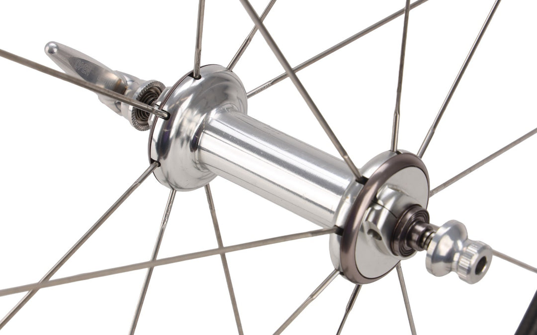Zipp 808 Carbon Clincher Road Wheelset Campagnolo 9-12 Spd 700c Rim QR PowerTap