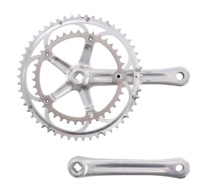 Campagnolo Record 2 x 10 Spd Road Bike Crankset & BB 172.5mm 53/39T Square Taper