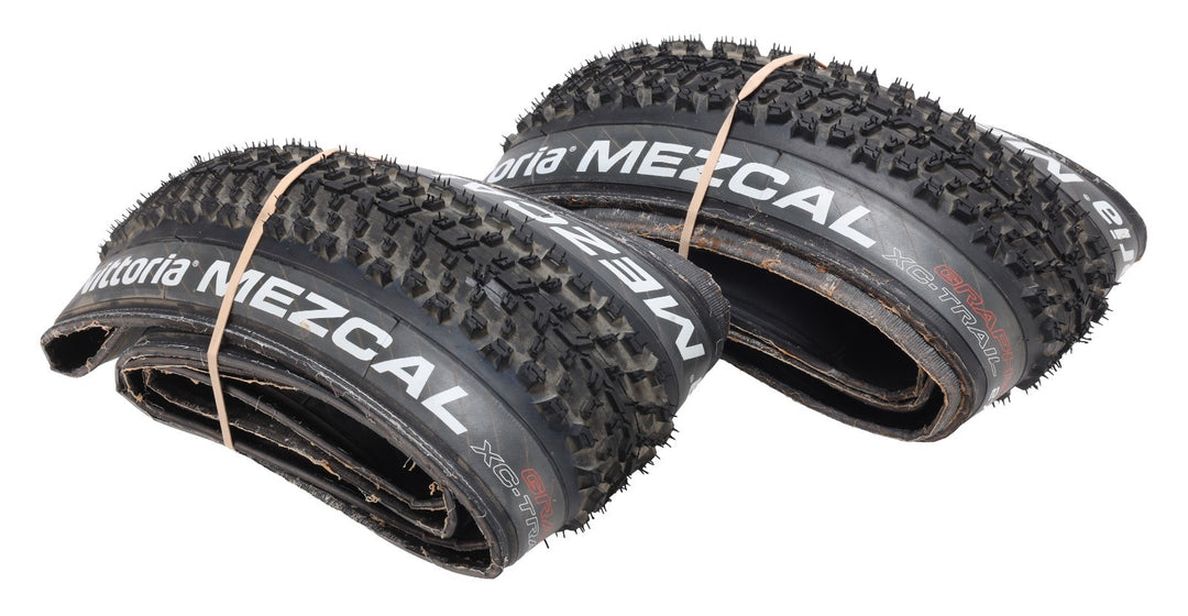 Vittoria Mezcal XC Trail Tubeless Mountain Bike Tires PAIR 27.5 x 2.1" Graphene