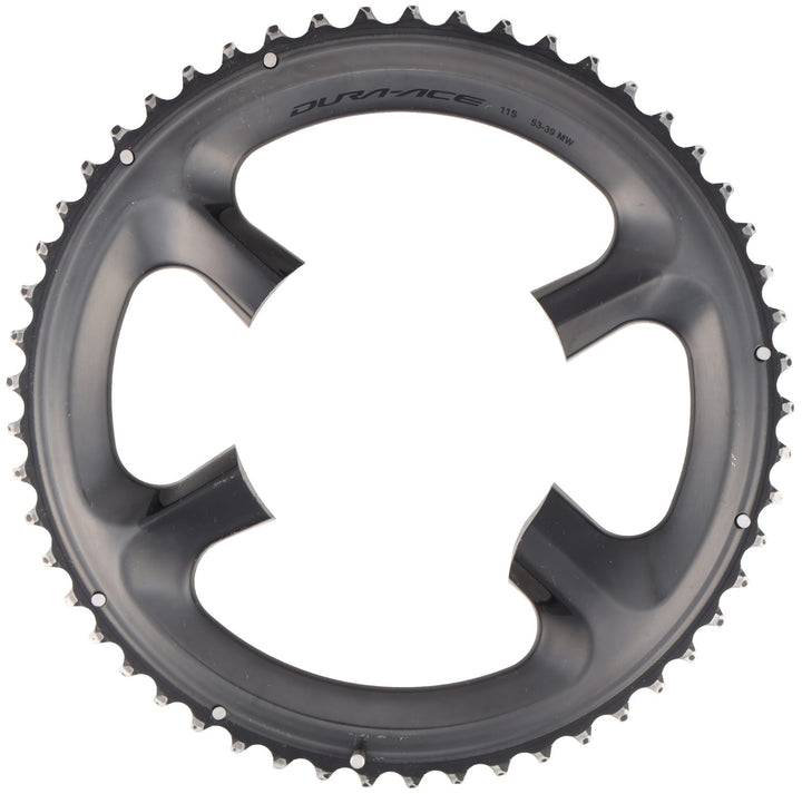 Shimano Dura-Ace FC-R9100 2x 11 Speed Road Bike 53T Outer Chainring 4 Bolt
